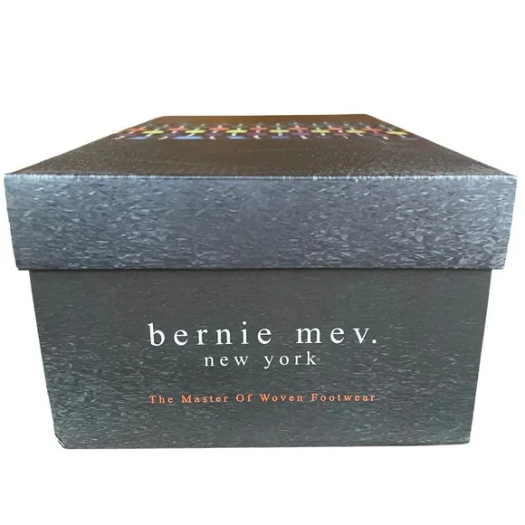 NEW Bernie Mev Victoria Woven Walking Shoe Black Slip On Sneaker US 11 EU 42 NIB - Picture 11 of 12